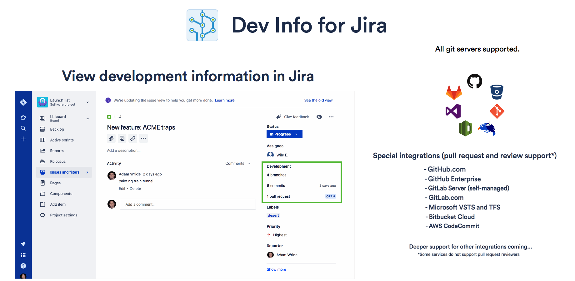 Integrate Git with Jira