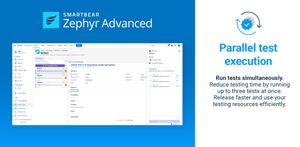 Run tests simultaneously.  Reduce testing time by running up to three tests at once.  Release faster and use your testing resources efficiently.  (Zephyr Advanced only)