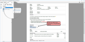 Embed the original issue attachments in the generated PDF file (optional). Attachments can be opened and saved from the PDF reader, making it a great way to distribute self-containing issue exports.
