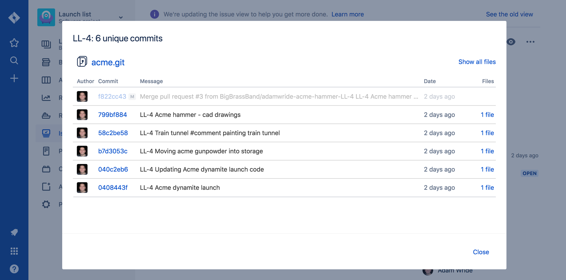 Commits and Branches