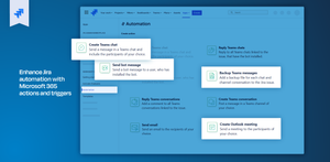 Use Microsoft 365 triggers and actions to automate tasks across tools. For example: Stop the 'time to first response' SLA once a Microsoft Teams chat with the customer has started.