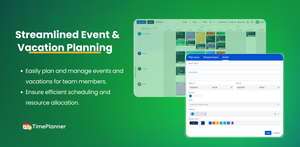 Event Planning
- Event is a task on Scheduler which is not a Jira issue
- View Enter the details.
- Event time log.