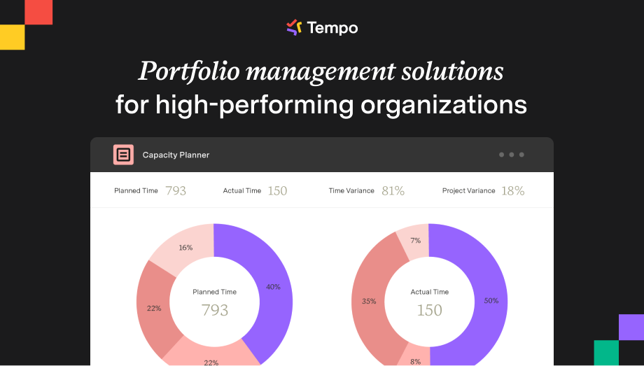 Use data from past projects to refine Jira resource planning. Compare actual time worked in Tempo Timesheets with original estimates from Tempo Planner. Better understand effort variance so you can continuously improve.