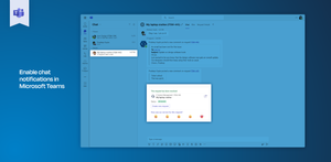 Customers receive notifications about status transitions and more, they can react with CSAT score right in Microsoft Teams